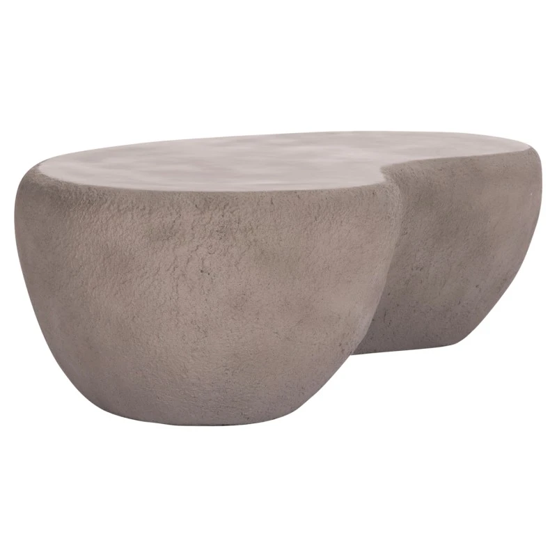 ΤΡΑΠΕΖΙ ΣΑΛΟΝΙΟΥ GERSON HM18151.03S FIBER CEMENT ΣΕ ΓΚΡΙ--104x72x40Υεκ.