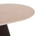 ΤΡΑΠΕΖΙ ΣΑΛΟΝΙΟΥ ΟΒΑΛ CATER HM18321 ΚΕΡΑΜΙΚΟ TOP ΟΨΗ ΤΡΑΒΕΡΤΙΝΑΣ-MDF ΒΑΣΗ 120x60x46Υεκ