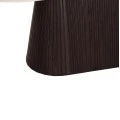 ΤΡΑΠΕΖΙ ΣΑΛΟΝΙΟΥ ΟΒΑΛ CATER HM18321 ΚΕΡΑΜΙΚΟ TOP ΟΨΗ ΤΡΑΒΕΡΤΙΝΑΣ-MDF ΒΑΣΗ 120x60x46Υεκ