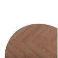 ΤΡΑΠΕΖΙ ΣΑΛΟΝΙΟΥ ΠΕΡΙΣΤΡΕΦΟΜΕΝΟ NORTON HM18035.03 ΜΕΤΑΛΛΟ ΜΑΥΡΟ-MDF TOP Φ80x45,5Υ