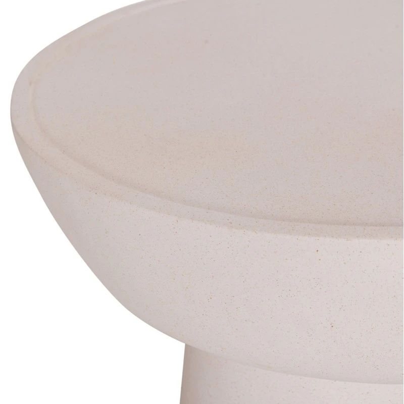ΤΡΑΠΕΖΙ ΣΑΛΟΝΙΟΥ PIRSON HM18155.02 FIBER CEMENT ΣΕ ΛΕΥΚΟ--Φ60x36Υεκ.