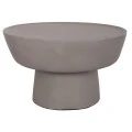 ΤΡΑΠΕΖΙ ΣΑΛΟΝΙΟΥ PIRSON HM18155.03 FIBER CEMENT ΣΕ ΓΚΡΙ--Φ60x36Υεκ.