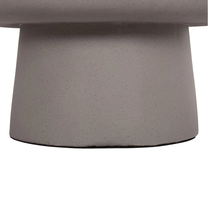 ΤΡΑΠΕΖΙ ΣΑΛΟΝΙΟΥ PIRSON HM18155.03 FIBER CEMENT ΣΕ ΓΚΡΙ--Φ60x36Υεκ.