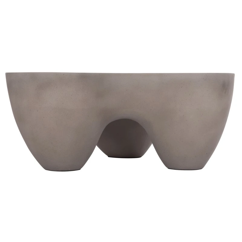ΤΡΑΠΕΖΙ ΣΑΛΟΝΙΟΥ SALLEN HM18161.03 FIBER CEMENT ΣΕ ΓΚΡΙ--108x94x38,5Υεκ.