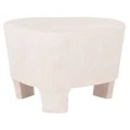 ΤΡΑΠΕΖΙ ΣΑΛΟΝΙΟΥ ΣΕΙΡΑ SANTORINI HM18053 MDF ΣΕ ΥΠΟΛΕΥΚΟ ΧΡΩΜΑ 54x61x40,5Υεκ.