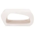 ΤΡΑΠΕΖΙ ΣΑΛΟΝΙΟΥ ΣΕΙΡΑ SANTORINI HM18071 MDF ΣΕ ΥΠΟΛΕΥΚΟ ΧΡΩΜΑ 100x60x45Υεκ.