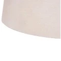 ΤΡΑΠΕΖΙ ΣΑΛΟΝΙΟΥ ΣΤΡΟΓΓΥΛΟ ΣΕΙΡΑ SANTORINI HM18050 MDF ΣΕ ΥΠΟΛΕΥΚΟ ΧΡΩΜΑ Φ80x35Υεκ.
