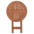 ΤΡΑΠΕΖΙ ΣΚΗΝΟΘΕΤΗ ΣΤΡΟΓΓΥΛΟ ERIS HM18119 ΞΥΛΟ TEAK--ΦΥΣΙΚΟ Φ60x75Υεκ.