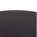 ΤΡΑΠΕΖΙ ΣΤΡΟΓΓΥΛΟ BROLIN HM18141.02 MDF TOP-ΒΑΣΗ ΜΕΤΑΛΛΙΚΗ--ΜΑΥΡΟ Φ90x73Υεκ