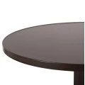 ΤΡΑΠΕΖΙ ΣΤΡΟΓΓΥΛΟ GOSS HM5974.02 ΑΛΟΥΜΙΝΙΟ ΚΑΦΕ Φ60x70Υεκ.