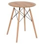 ΤΡΑΠΕΖΙ ΣΤΡΟΓΓΥΛΟ MINIMAL HM0060.04 ΦΥΣΙΚΟ ΧΡΩΜΑ MDF-ΠΟΔΙΑ ΟΞΙΑΣ ΣΕ ΦΥΣΙΚΟ ΧΡΩΜΑ Φ60Χ76Υεκ.