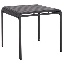 ΤΡΑΠΕΖΙ ΤΕΤΡΑΓΩΝΟ ΑΛΟΥΜΙΝΙΟΥ RACHEL HM6338.01 ΓΚΡΙ 80x80x76Υεκ.