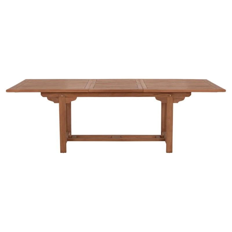 TΡΑΠΕΖΙ ΤΡΑΠΕΖΑΡΙΑΣ ΑΝΟΙΓΟΜΕΝΟ CRANDER HM6376 ΞΥΛΟ TEAK ΣΕ ΦΥΣΙΚΟ 180-240x100x76Υεκ