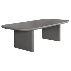 ΤΡΑΠΕΖΙ ΤΡΑΠΕΖΑΡΙΑΣ FIBER CEMENT AZAMI HM6601.01 ΓΚΡΙ 300x112x75Υεκ.