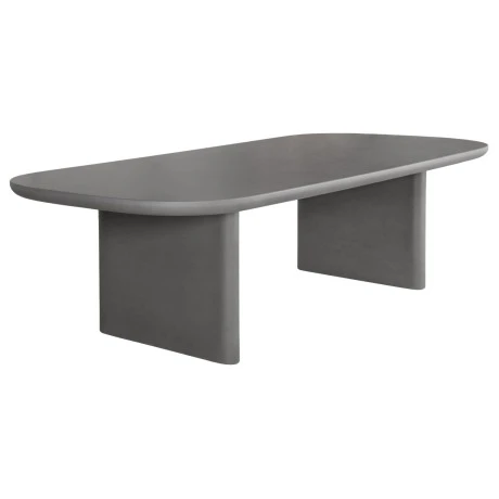 ΤΡΑΠΕΖΙ ΤΡΑΠΕΖΑΡΙΑΣ FIBER CEMENT AZAMI HM6601.01 ΓΚΡΙ 300x112x75Υεκ.