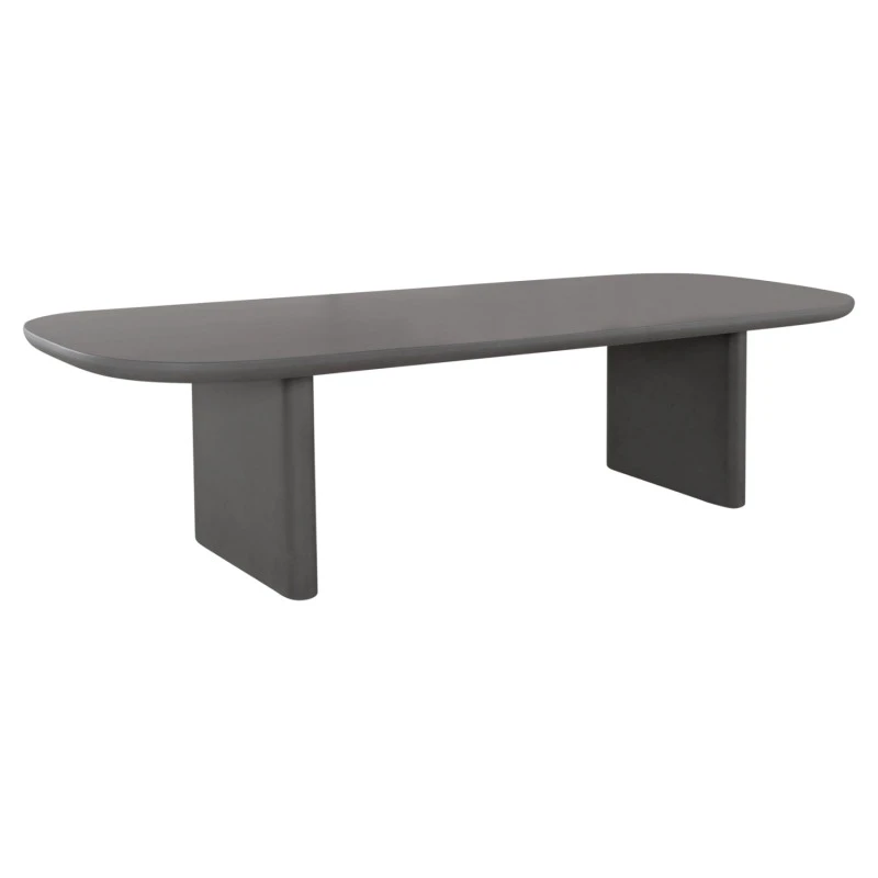 ΤΡΑΠΕΖΙ ΤΡΑΠΕΖΑΡΙΑΣ FIBER CEMENT AZAMI HM6601.01 ΓΚΡΙ 300x112x75Υεκ.