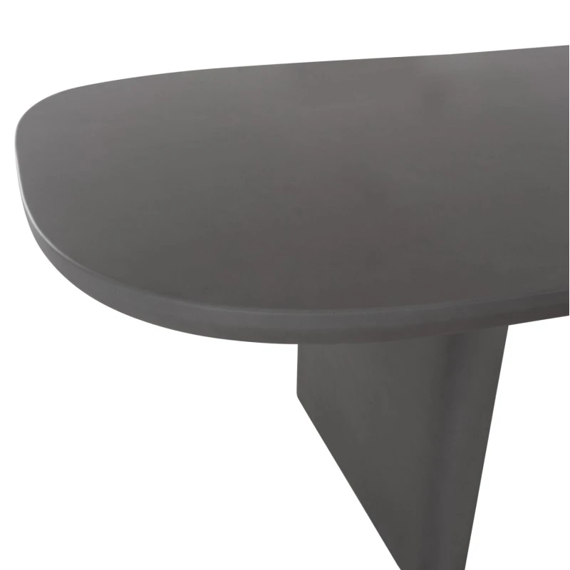 ΤΡΑΠΕΖΙ ΤΡΑΠΕΖΑΡΙΑΣ FIBER CEMENT AZAMI HM6601.01 ΓΚΡΙ 300x112x75Υεκ.