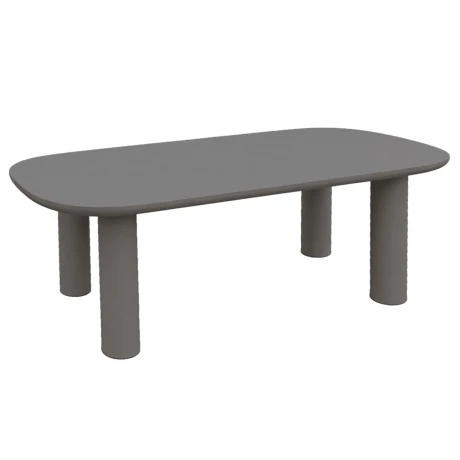 ΤΡΑΠΕΖΙ ΤΡΑΠΕΖΑΡΙΑΣ FIBER CEMENT KIORA HM6597.01 ΓΚΡΙ 200x100x76Υεκ