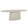 ΤΡΑΠΕΖΙ ΤΡΑΠΕΖΑΡΙΑΣ FIBER CEMENT ΟΒΑΛ BRECCAN HM6577.02 ΜΠΕΖ 240x100x75Υεκ.