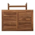 ΤΡΑΠΕΖΙ ΤΡΑΠΕΖΑΡΙΑΣ KENDALL ΠΤΥΣΣΟΜΕΝΟ HM9542 TEAK ΣΕ ΦΥΣΙΚΟ ΧΡΩΜΑ 120x80x75Yεκ.
