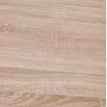 ΤΡΑΠΕΖΙ ΤΡΑΠΕΖΑΡΙΑΣ PALOMA HM8335.01, 70Χ70X76.5, SONOMA, ΜΑΥΡΑ ΠΟΔΙΑ