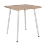 ΤΡΑΠΕΖΙ ΤΡΑΠΕΖΑΡΙΑΣ PALOMA HM8335.02, 70Χ70X76,5, SONOMA, ΛΕΥΚΑ ΠΟΔΙΑ