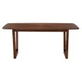 ΤΡΑΠΕΖΙ ΤΡΑΠΕΖΑΡΙΑΣ RINER ΟΡΘΟΓΩΝΙΟ HM9745 MDF ΜΕ ΚΑΠΛΑΜΑ ΚΑΡΥΔΙΑΣ 180x90x76εκ.