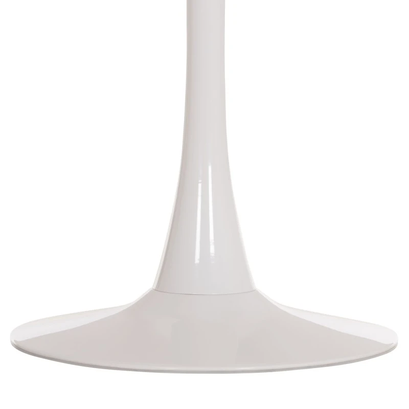ΤΡΑΠΕΖΙ ΤΡΑΠΕΖΑΡΙΑΣ ROLLO HM9421.11 ΣΤΡΟΓΓΥΛΟ WHITE MARBLE Φ90x74Υεκ.