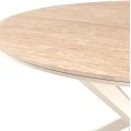 ΤΡΑΠΕΖΙ ΤΡΑΠΕΖΑΡΙΑΣ ΣΤΡΟΓΓΥΛΟ ERAGON HM18460.04 SINT.STONE ΤΡΑΒΕΡΤΙΝΑ Φ120x75Υεκ