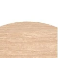 ΤΡΑΠΕΖΙ ΤΡΑΠΕΖΑΡΙΑΣ ΣΤΡΟΓΓΥΛΟ ERAGON HM18460.04 SINT.STONE ΤΡΑΒΕΡΤΙΝΑ Φ120x75Υεκ