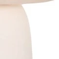 ΤΡΑΠΕΖΙ ΤΡΑΠΕΖΑΡΙΑΣ ΣΤΡΟΓΓΥΛΟ SEPPO HM18154.02 FIBER CEMENT ΛΕΥΚΟ--Φ119,5x75,5Υεκ.