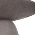 ΤΡΑΠΕΖΙ ΤΡΑΠΕΖΑΡΙΑΣ ΣΤΡΟΓΓΥΛΟ SEPPO HM18154.03 FIBER CEMENT ΣΕ ΓΚΡΙ--Φ119,5x75,5Υεκ.