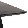 ΤΡΑΠΕΖΙ ΤΡΑΠΕΖΑΡΙΑΣ ΤΕΤΡΑΓΩΝΟ FRANTZ HM9458.02 MINDI ΞΥΛΟ ΜΑΥΡΟ 80x80x78Yεκ.