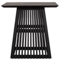 ΤΡΑΠΕΖΙ ΤΡΑΠΕΖΑΡΙΑΣ ΤΕΤΡΑΓΩΝΟ FRANTZ HM9458.02 MINDI ΞΥΛΟ ΜΑΥΡΟ 80x80x78Yεκ.