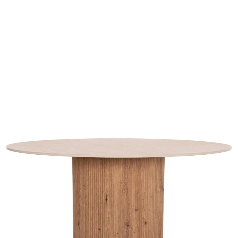 ΤΡΑΠΕΖΙ ΤΡΑΠΕZΑΡΙΑΣ TWIL HM18324 ΚΕΡΑΜΙΚΟ TOP ΟΨΗ ΤΡΑΒΕΡΤΙΝΑΣ-MDF ΒΑΣΗ Φ120x76Υεκ