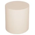 ΤΡΑΠΕΖΙ ΒΟΗΘΗΤΙΚΟ FIBER CEMENT ΣΤΡΟΓΓΥΛΟ KYOKO HM6592.02 ΜΠΕΖ Φ40x43Υεκ.