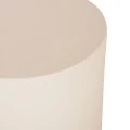 ΤΡΑΠΕΖΙ ΒΟΗΘΗΤΙΚΟ FIBER CEMENT ΣΤΡΟΓΓΥΛΟ KYOKO HM6592.02 ΜΠΕΖ Φ40x43Υεκ.