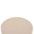 ΤΡΑΠΕΖΙ ΒΟΗΘΗΤΙΚΟ FIBER CEMENT ΣΤΡΟΓΓΥΛΟ KYOKO HM6592.02 ΜΠΕΖ Φ40x43Υεκ.