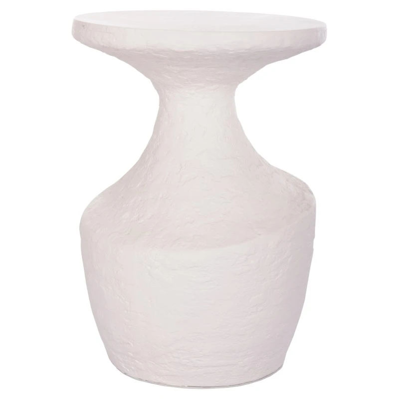 ΤΡΑΠΕΖΙ ΒΟΗΘΗΤΙΚΟ REBON HM18156.02L FIBER CEMENT ΣΕ ΛΕΥΚΟ--Φ40x56.5Υεκ.