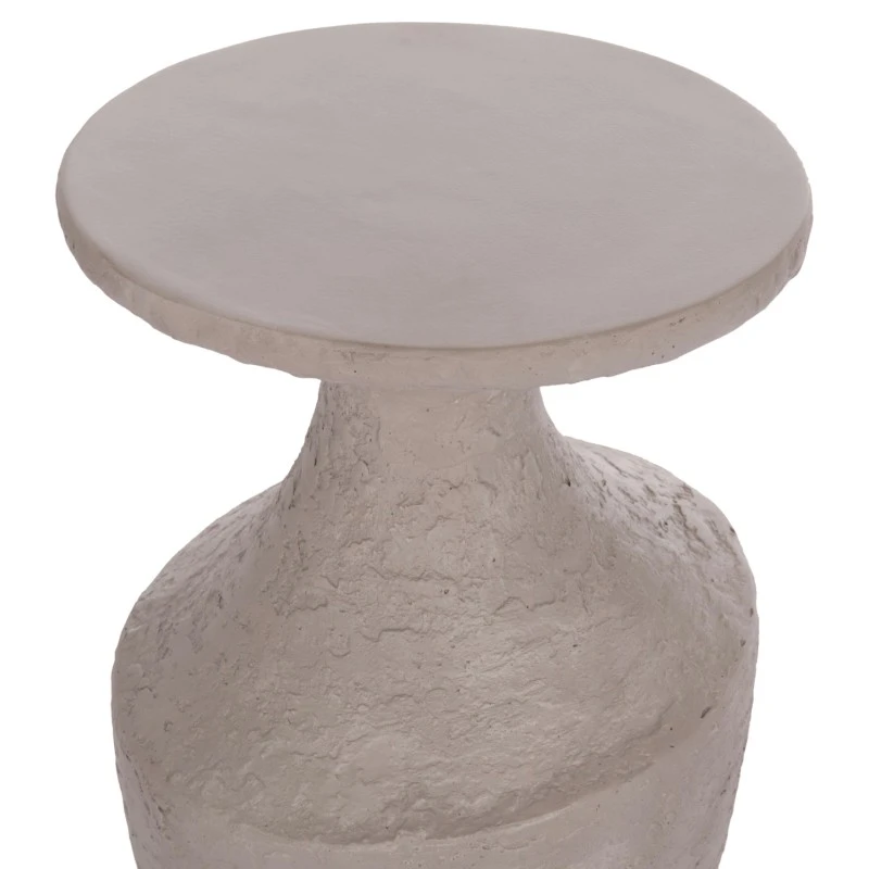 ΤΡΑΠΕΖΙ ΒΟΗΘΗΤΙΚΟ REBON HM18156.03L FIBER CEMENT ΣΕ ΓΚΡΙ--Φ40x56.5Υεκ.