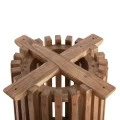 ΒΑΣΗ BAR STAND ΕΣΩΤ.ΧΩΡΟΥ ΜΕΣ.ΥΨΟΥΣ ΣΤΡΟΓΓΥΛΗ FRANTZ HM9857.11 MINDI ΞΥΛΟ ΣΕ ΦΥΣΙΚΟ Φ40x90Υεκ.