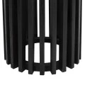 ΒΑΣΗ BAR STAND ΕΣΩΤ.ΧΩΡΟΥ ΜΕΣ.ΥΨΟΥΣ ΣΤΡΟΓΓΥΛΗ FRANTZ HM9857.12 MINDI ΞΥΛΟ ΣΕ ΜΑΥΡΟ Φ40x90Υεκ.