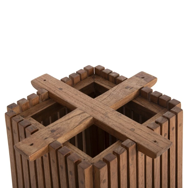 ΒΑΣΗ ΜΠΑΡ ΤΕΤΡΑΓΩΝΗ FRANTZ HM9858.11 ΞΥΛΟ MINDI-ΦΥΣΙΚΟ 40x40x90Yεκ