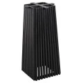 ΒΑΣΗ ΜΠΑΡ ΤΕΤΡΑΓΩΝΗ FRANTZ HM9858.12 ΞΥΛΟ MINDI-ΜΑΥΡΟ 40x40x90Yεκ