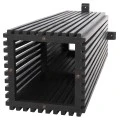 ΒΑΣΗ ΜΠΑΡ ΤΕΤΡΑΓΩΝΗ FRANTZ HM9858.12 ΞΥΛΟ MINDI-ΜΑΥΡΟ 40x40x90Yεκ