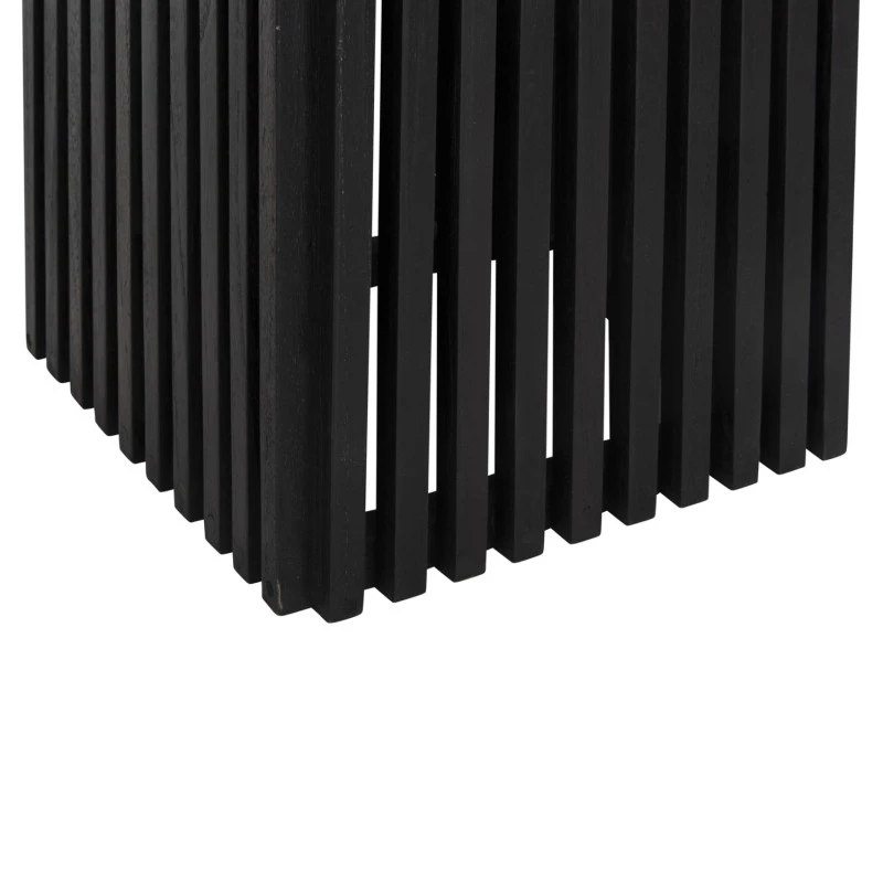ΒΑΣΗ ΜΠΑΡ ΤΕΤΡΑΓΩΝΗ FRANTZ HM9858.12 ΞΥΛΟ MINDI-ΜΑΥΡΟ 40x40x90Yεκ