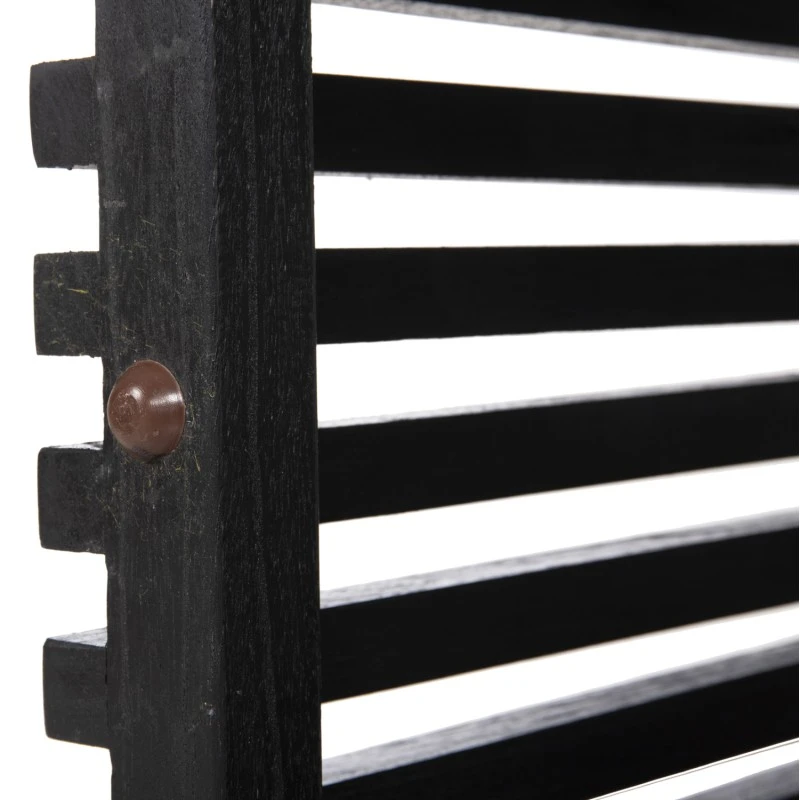 ΒΑΣΗ ΜΠΑΡ ΤΕΤΡΑΓΩΝΗ FRANTZ HM9858.12 ΞΥΛΟ MINDI-ΜΑΥΡΟ 40x40x90Yεκ