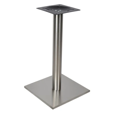 ΒΑΣΗ ΤΡΑΠΕΖΙΟΥ INOX HM421 ΜΕ ΡΕΓΟΥΛΑΤΟΡΟΥΣ 40x40x72Y εκ.
