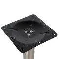 ΒΑΣΗ ΤΡΑΠΕΖΙΟΥ INOX HM421 ΜΕ ΡΕΓΟΥΛΑΤΟΡΟΥΣ 40x40x72Y εκ.