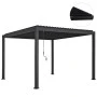 ΒΙΟΚΛΙΜΑΤΙΚΗ ΠΕΡΓΚΟΛΑ ΑΛΟΥΜΙΝΙΟΥ DOMECIL HM6611.01 ΜΕ ΜΕΤΑΛ. ΠΕΡΣΙΔΕΣ--300x300x240Υεκ--ΜΑΥΡΗ